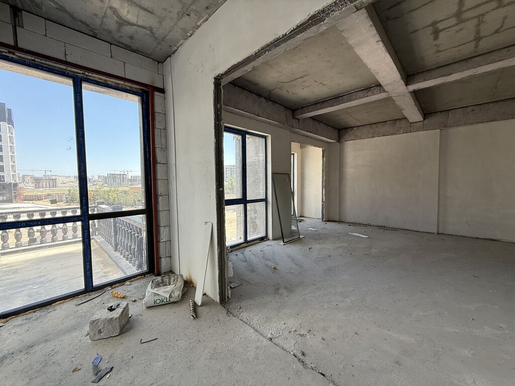 3 комнаты, 119 м², Орто-Сай с. Элитка, 2 этаж, ПСО (под самоотделку): фото 3