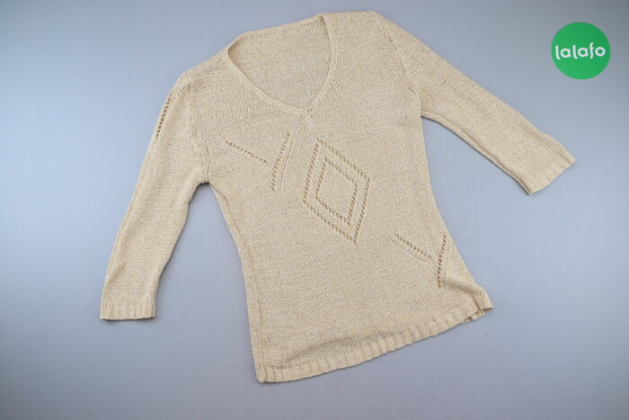 Жіночий светр з візерунком, р. XS Довжина: 57 см Безкоштовно | Оголошення створено 10 Січня 2022 13:42:10: Светр, XS, колір - Бежевий