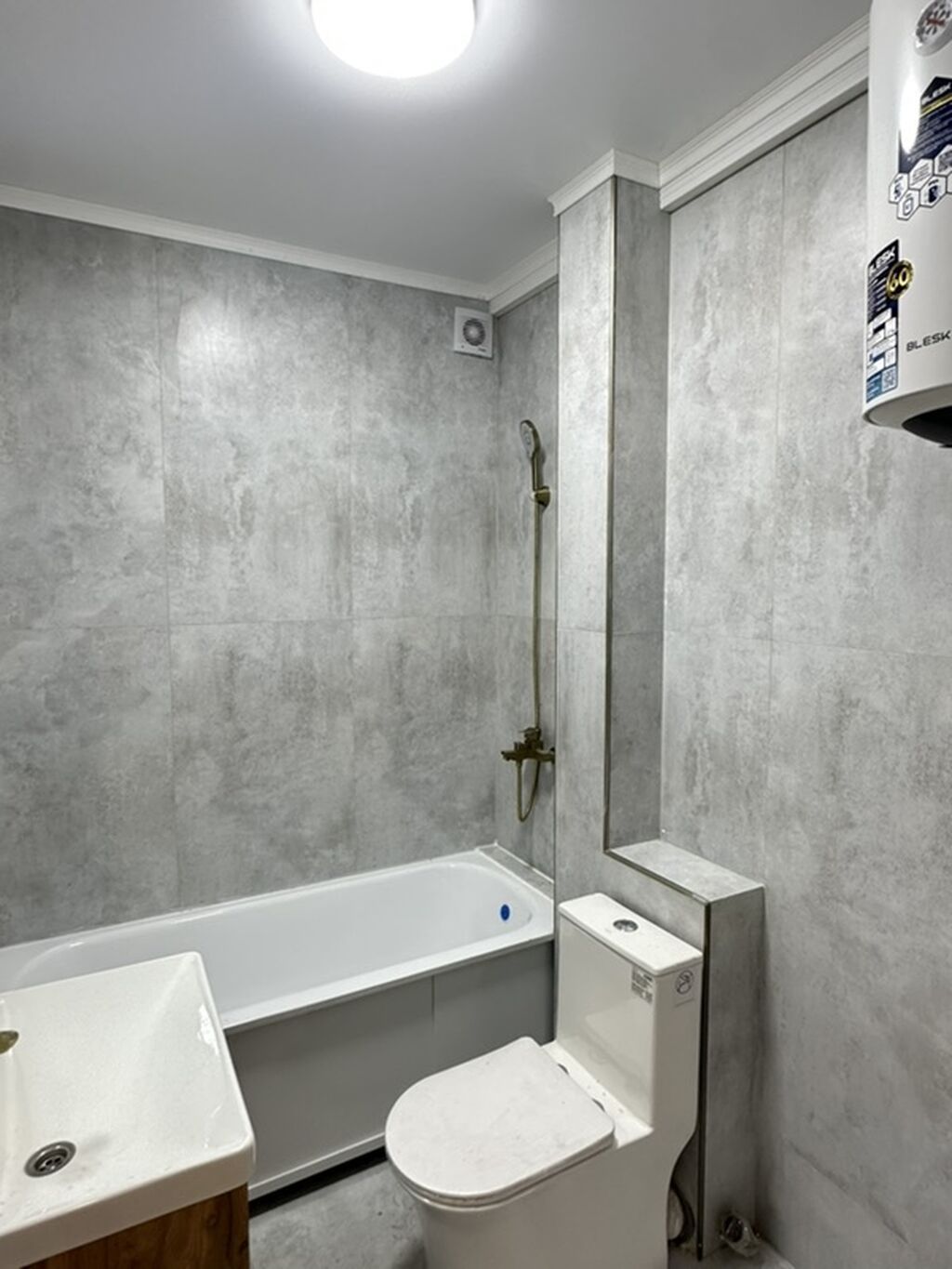 1 комната, 45 м², Пишпек Элитка, 8 этаж, Евроремонт: фото 7
