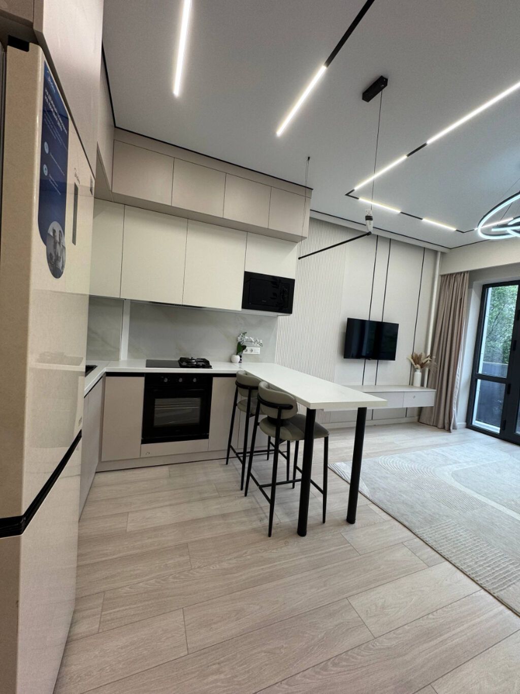 2 комнаты, 49 м², Юг-2 мкр Элитка, 3 этаж, Дизайнерский ремонт: фото 8