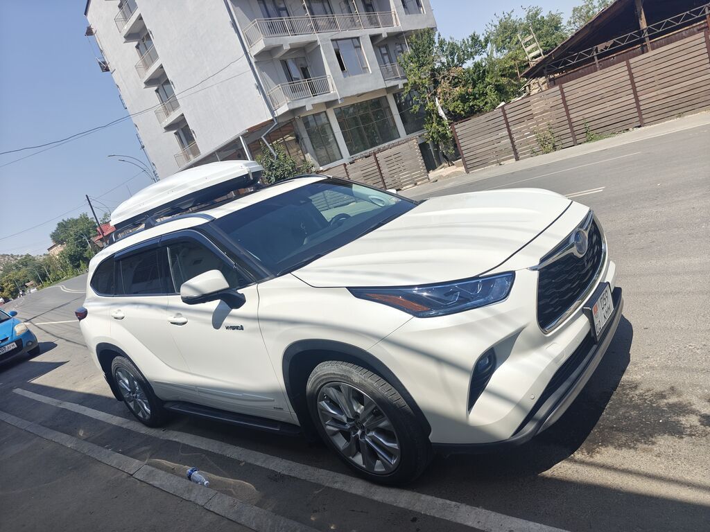 Toyota Highlander: 2020 г., 2.5 л, Автомат, Гибрид, Кроссовер: фото 3