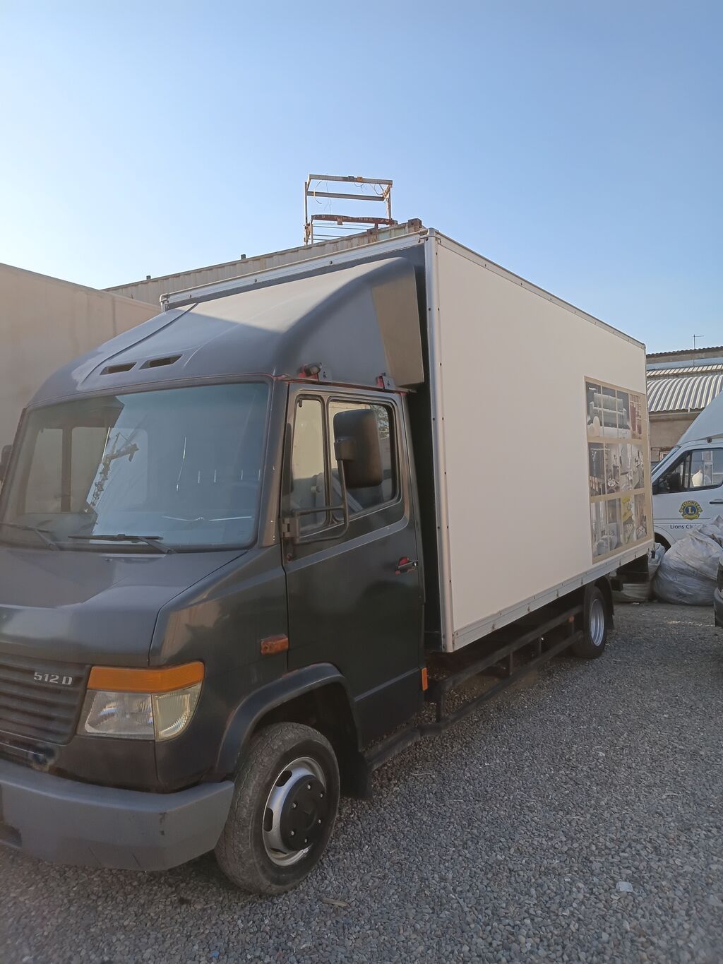 Mercedes-Benz Vario 512D тент-фургон (цельнометаллический короб): фото 3
