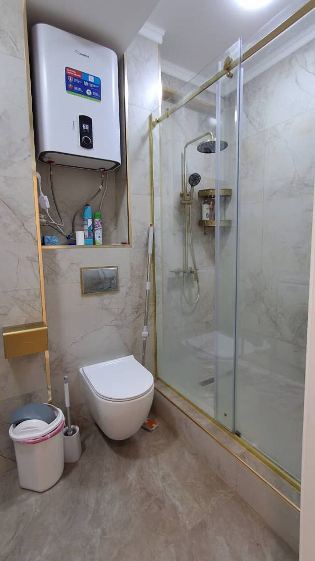 1 комната, 48 м², Ала-Арча ТРЦ 12 этаж, Дизайнерский ремонт: фото 5