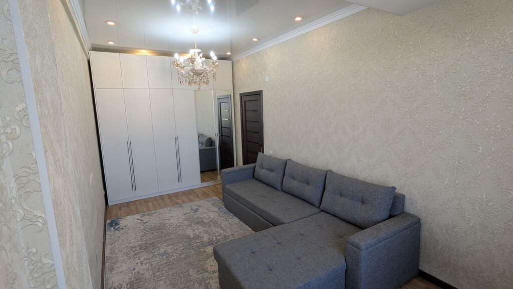 1 комната, 35 м², Тунгуч мкр Индивидуалка, 5 этаж, Евроремонт: фото 2