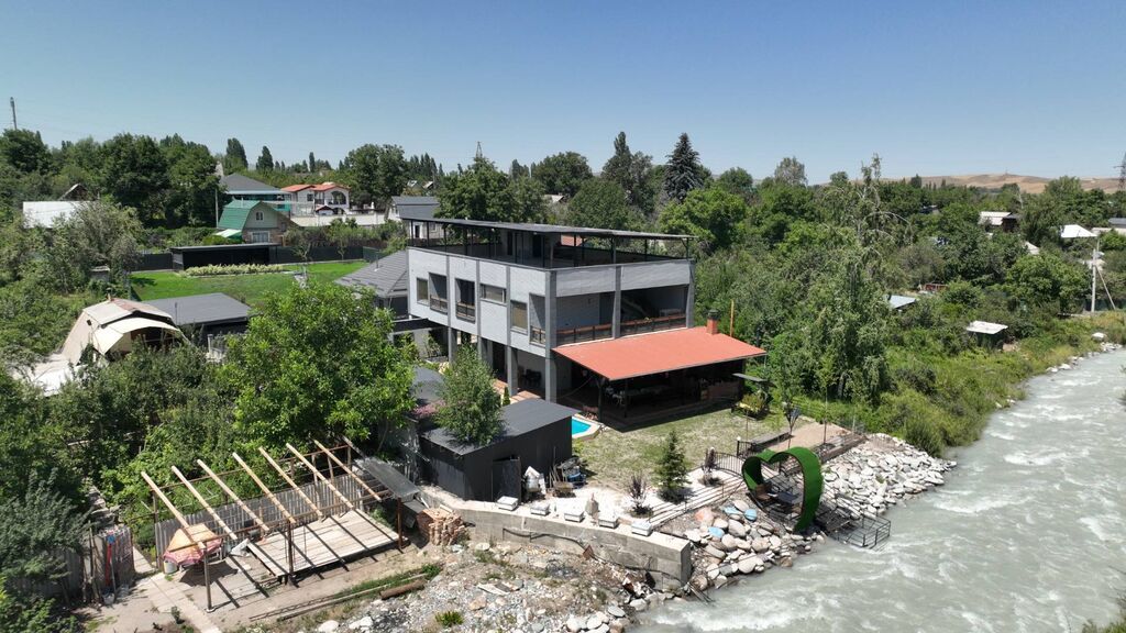 Приватный гостевой дом | Бишкек Family River Villa 📍 Новое место