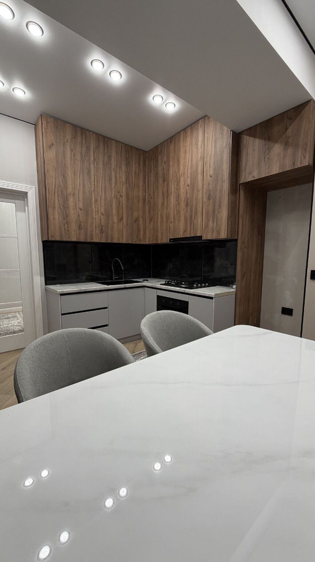 2 комнаты, 66 м², Новая мечеть Элитка, 3 этаж, Дизайнерский ремонт: фото 8