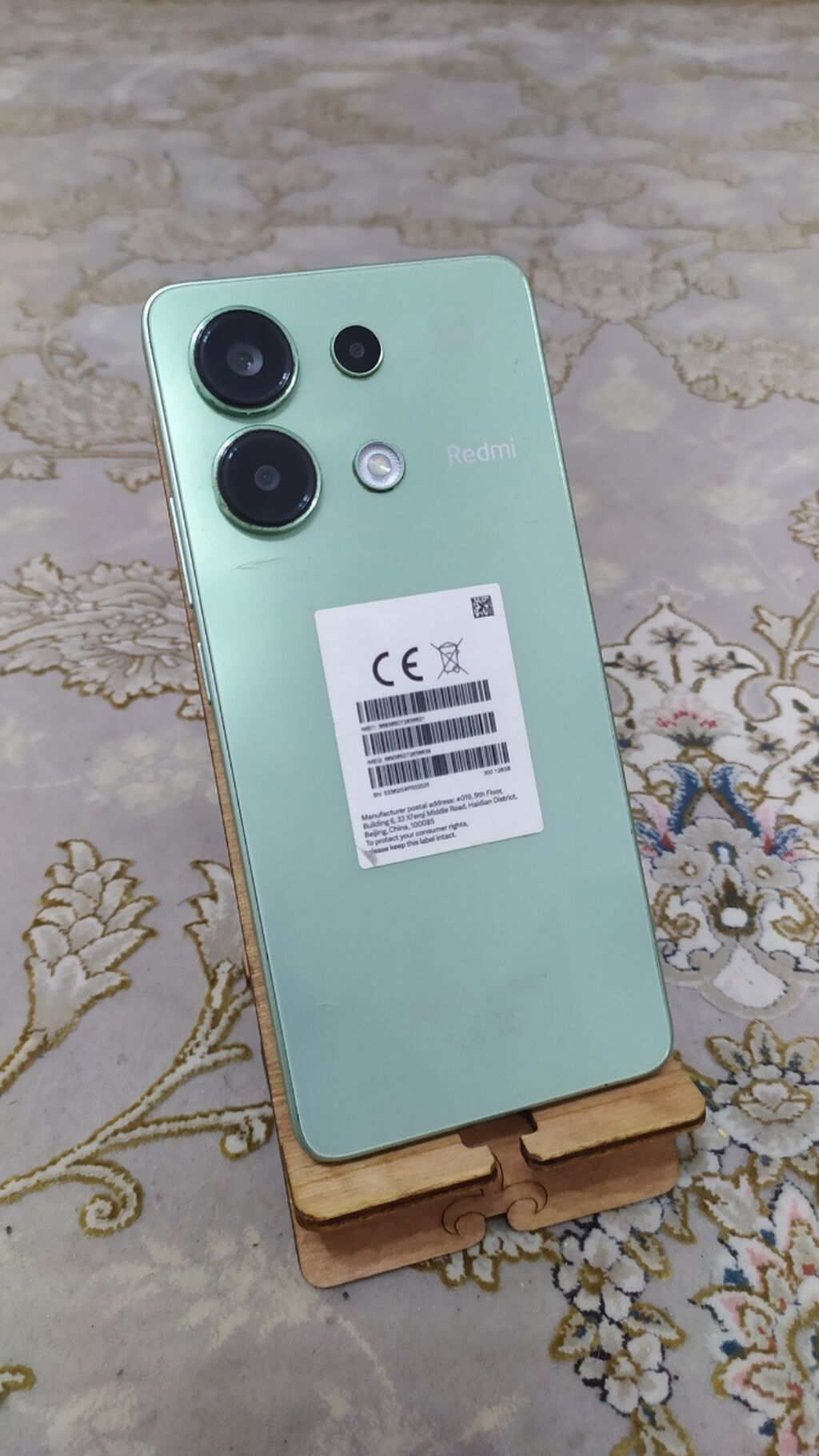 Redmi, Redmi Note 13, Б/у, 128 ГБ, цвет - Зеленый, 2 SIM: фото 3