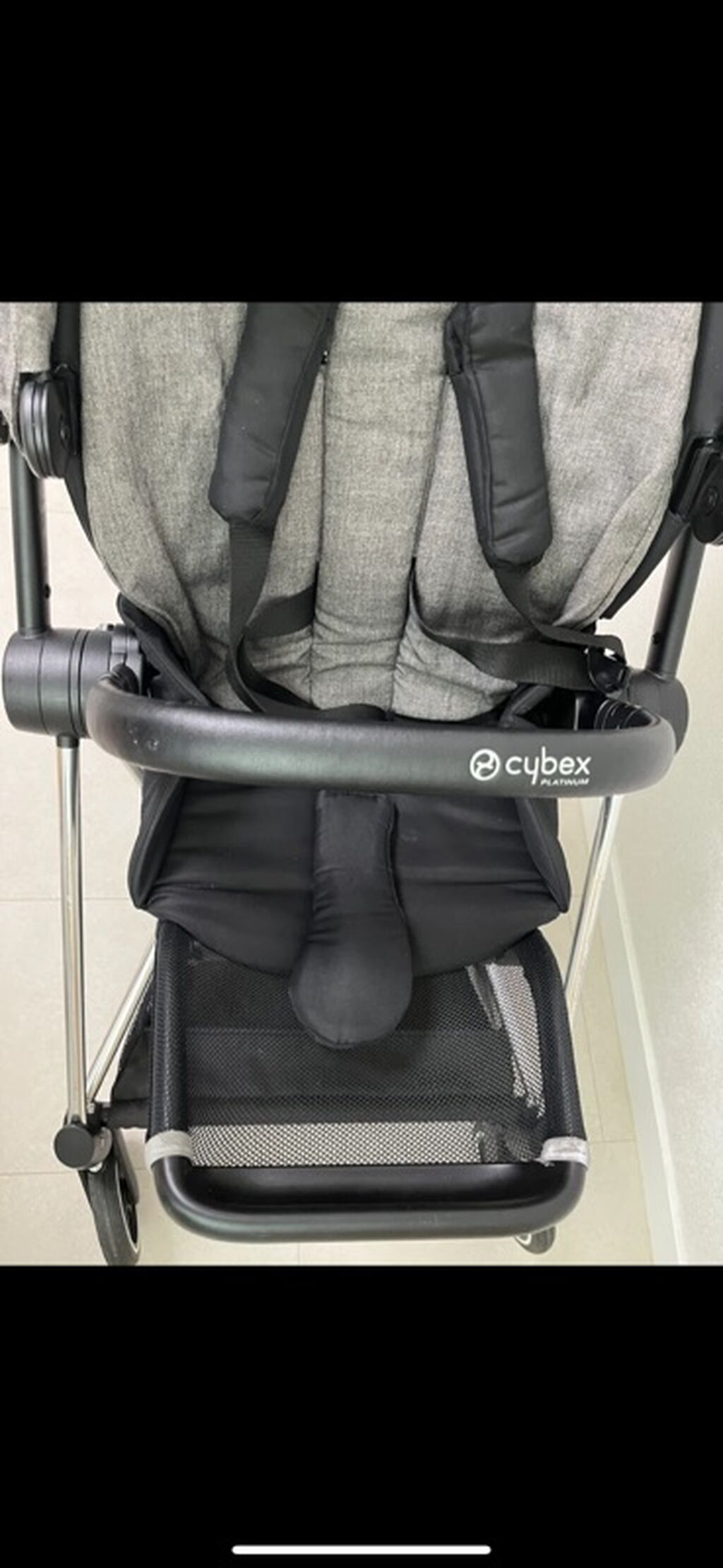 Коляска Cybex Mios Platinum, серый меланж: фото 4