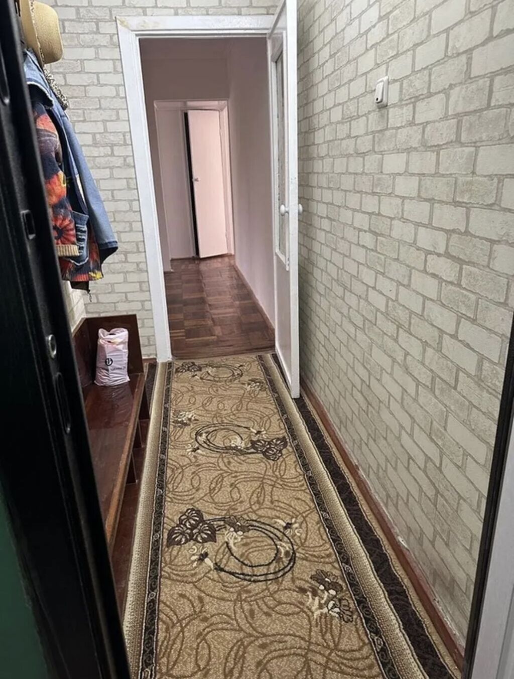 3 комнаты, 58 м², 104 серия, 2 этаж, Косметический ремонт: фото 6