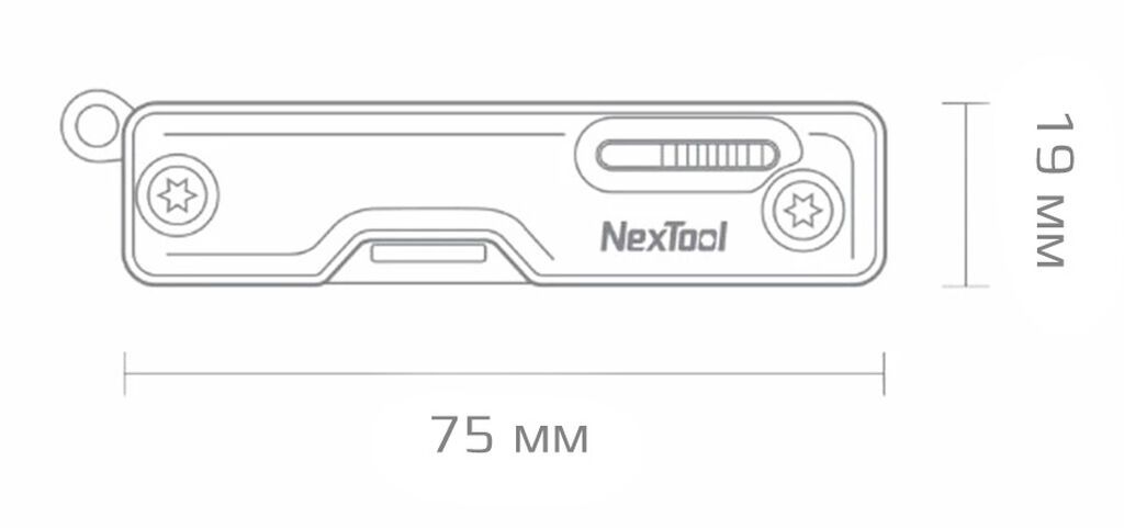 Многофункциональный складной нож Xiaomi NexTool Multifunction Knife: фото 3