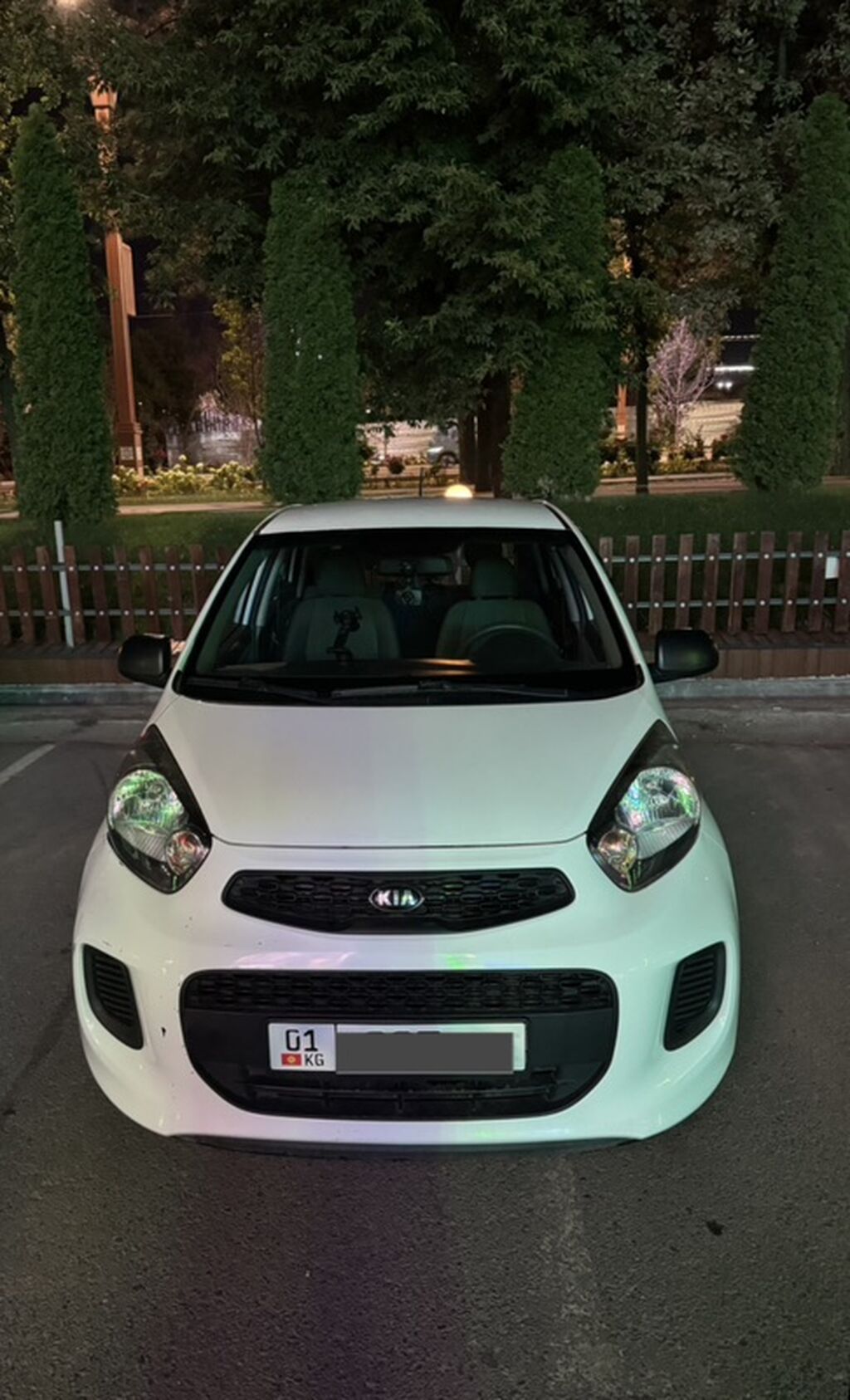 Kia Morning: 2016 г., 1 л, Автомат, Газ, Хэтчбэк: фото 1