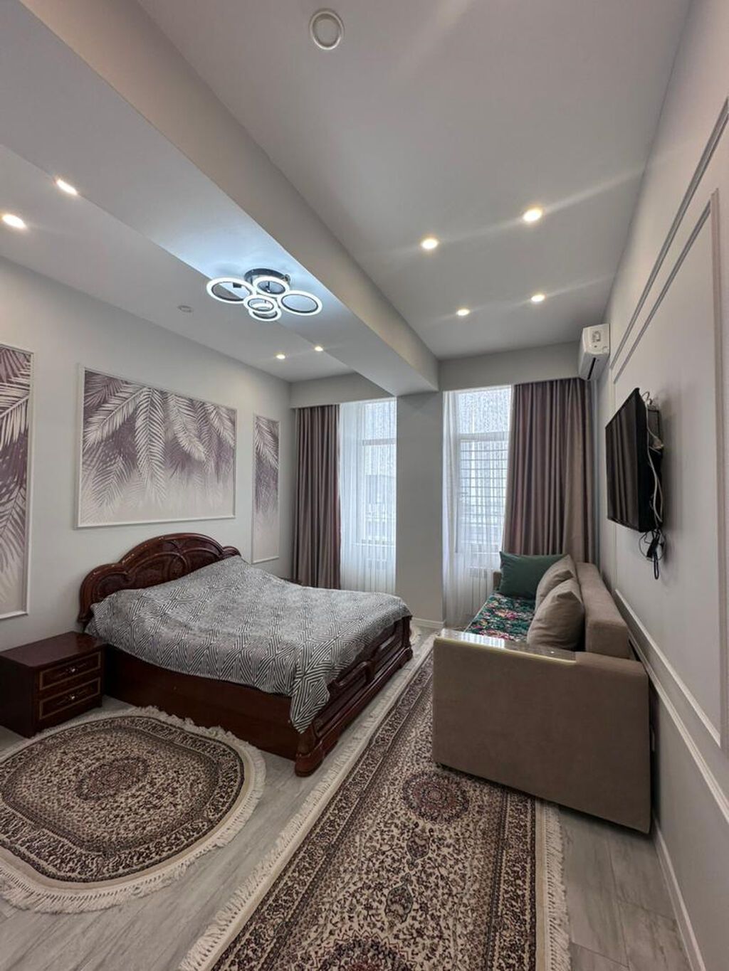 4 комнаты, 158 м², Асанбай мкр Элитка, 12 этаж, Дизайнерский ремонт: фото 4