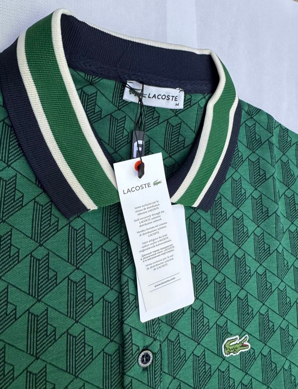 Мужской спортивный костюм, S, M, L, Lacoste, Новый, цвет - Зеленый, Самовывоз: фото 3