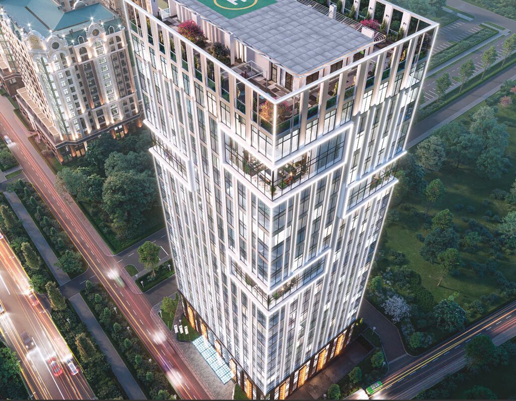 3 комнаты, 141 м², Элитка, 9 этаж, ПСО (под самоотделку): фото 8