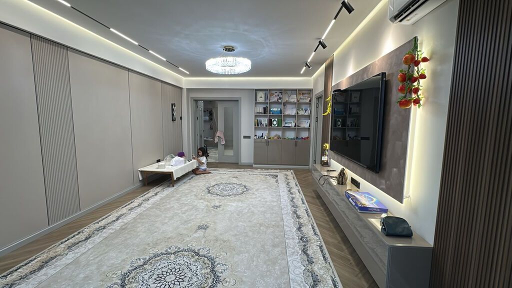 3 комнаты, 100 м², Верхний Джал Элитка, 13 этаж, Евроремонт: фото 2