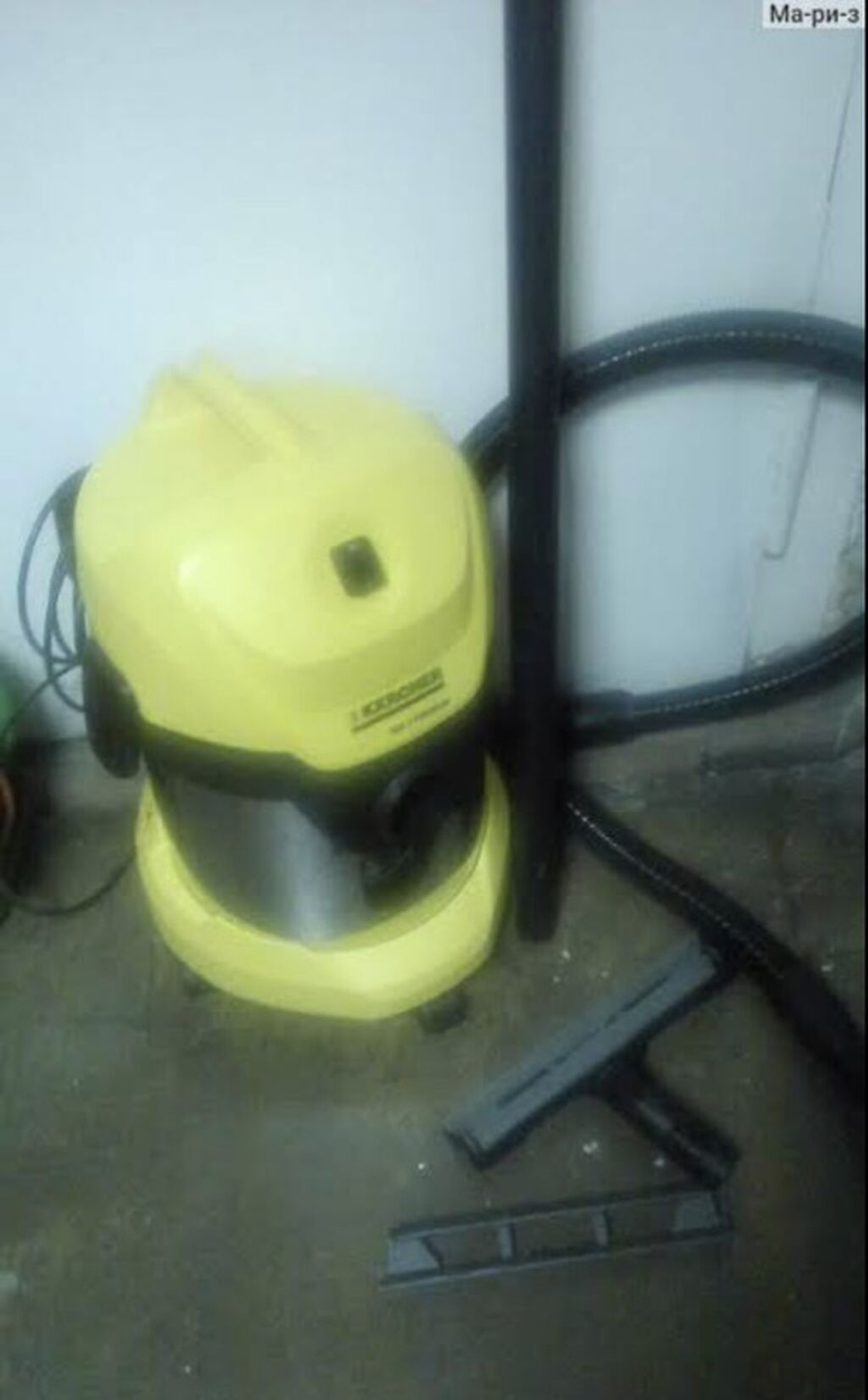 Karcher WD 3 Premium — хозяйственно-строительный пылесос для сухой и: фото 3