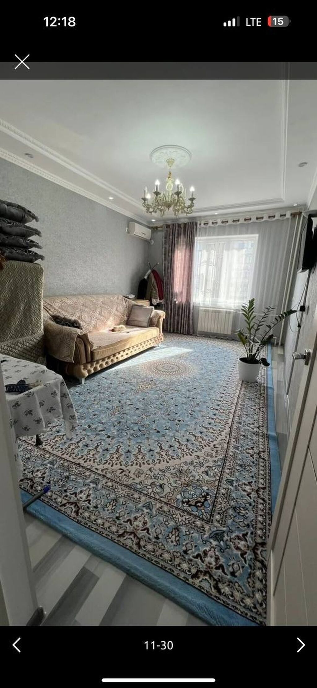 2 комнаты, 70 м², 5 мкр 106 серия, 7 этаж, Евроремонт: фото 2