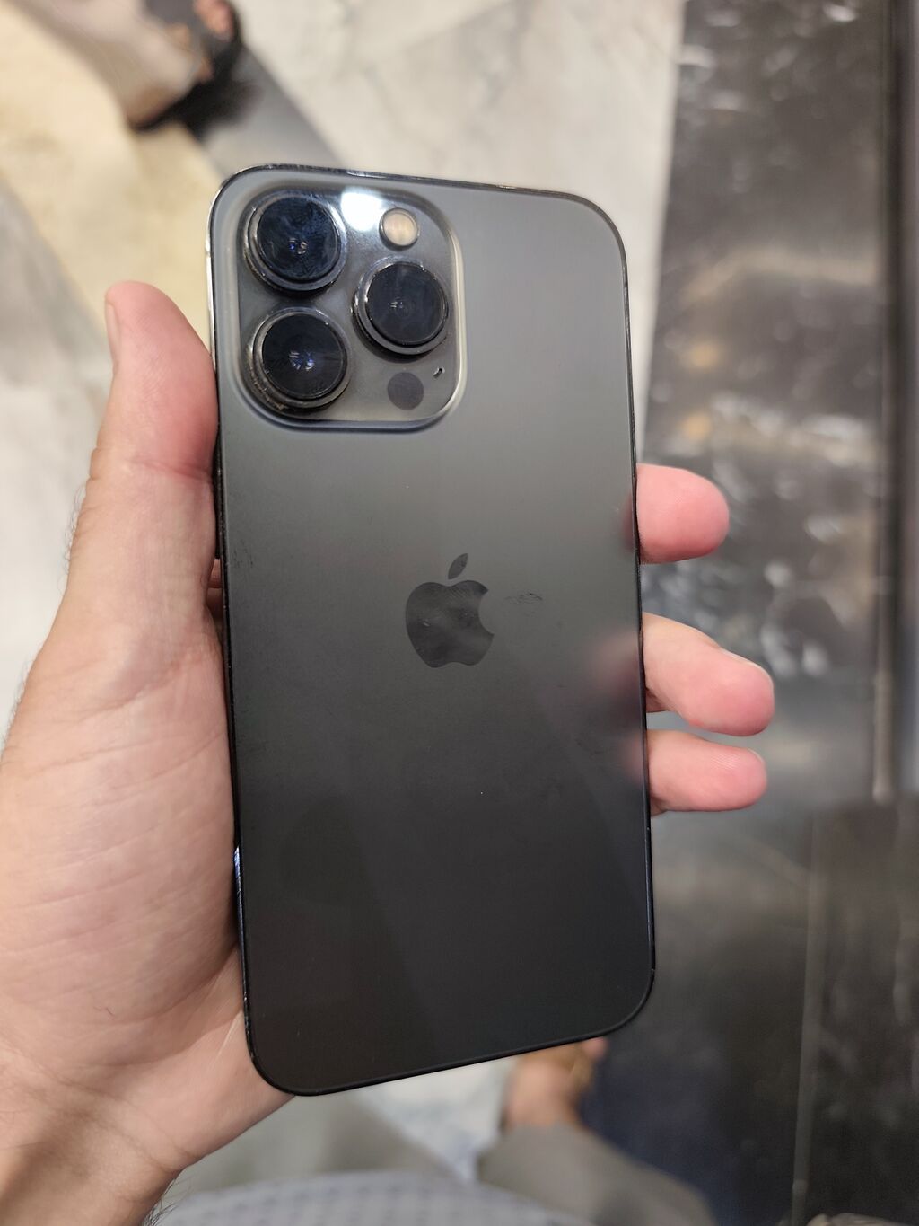 IPhone 13 Pro, Б/у, 128 ГБ, Black Titanium, 74 %: фото 2