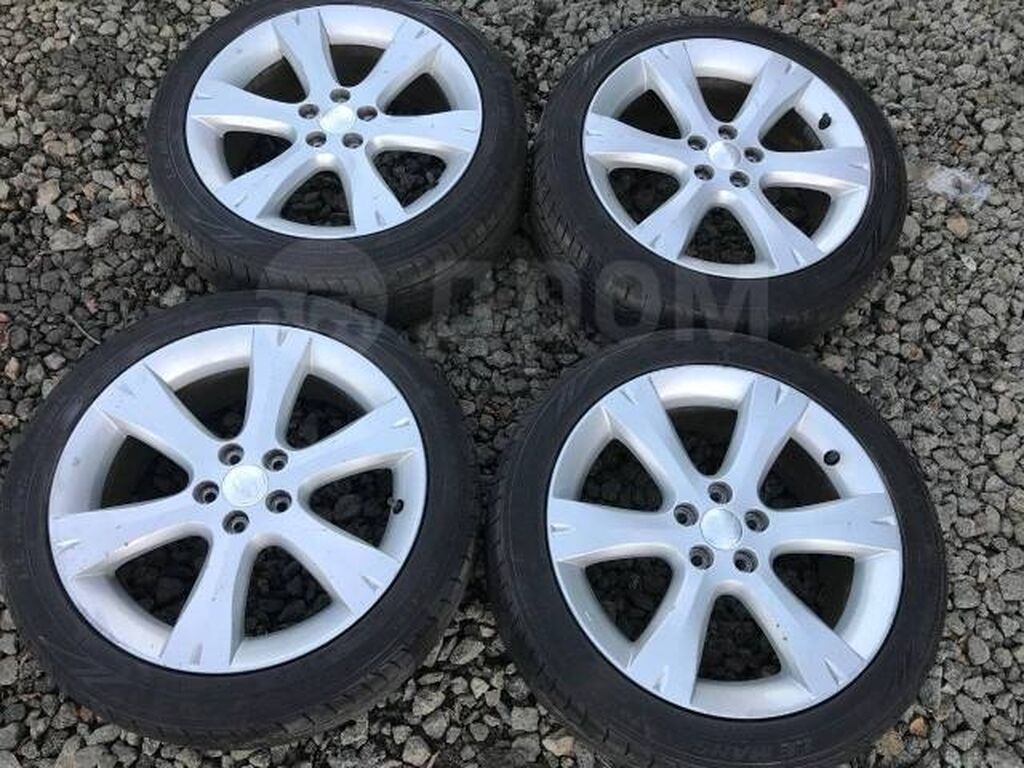 Колеса в сборе 235 / 55 / R 17, Лето, Б/у, Комплект, Внедорожные (АТ/МТ), Литые, отверстий - 5: фото 7