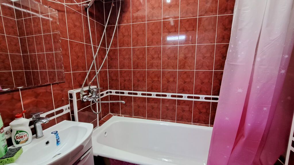 2 комнаты, 53 м², Аламедин-1 мкр 105 серия, 1 этаж, Евроремонт: фото 5