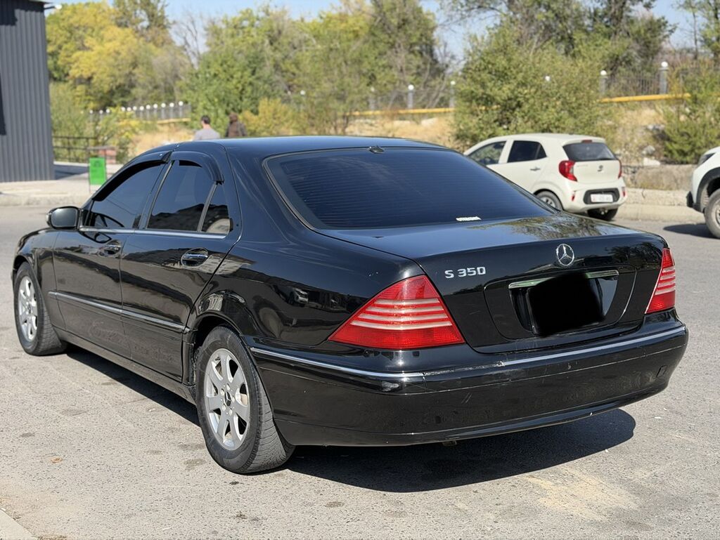 Mercedes-Benz S-Class: 2003 г., 3.7 л, Автомат, Бензин, Седан: фото 3