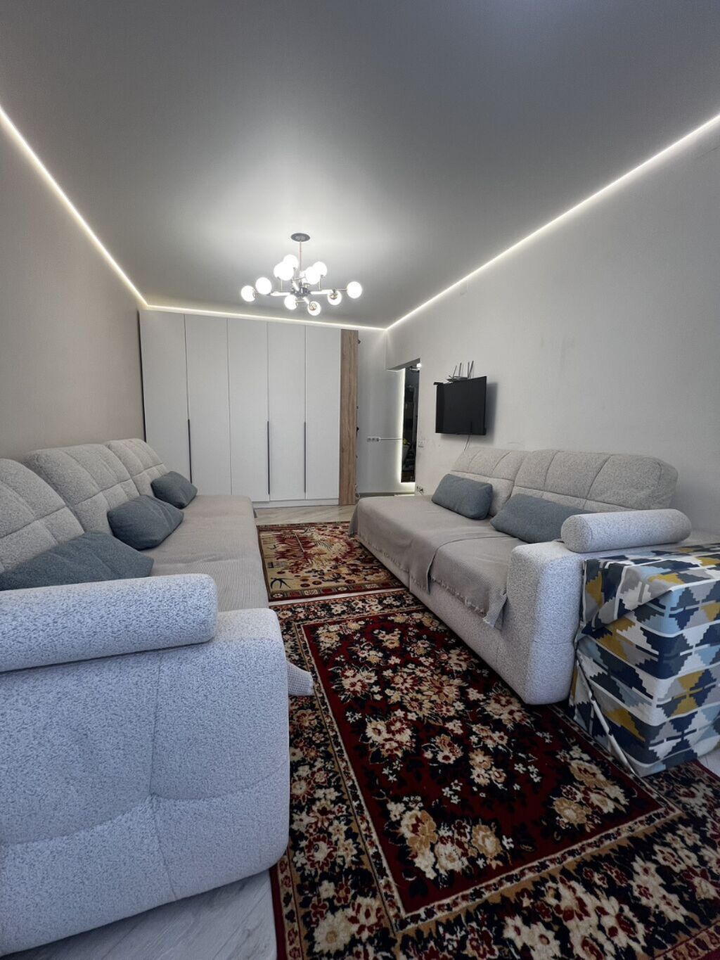 1 комната, 42 м², Кок-Жар мкр Элитка, 2 этаж, Евроремонт: фото 3