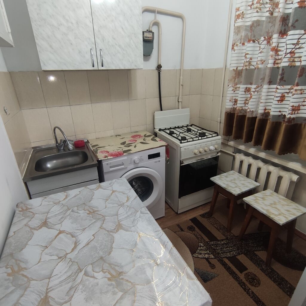 1 комната, Ата-Тюрк парк Собственник, Без животных, от 3 месяцев, от 6 месяцев, от 1 года, С мебелью полностью: фото 3