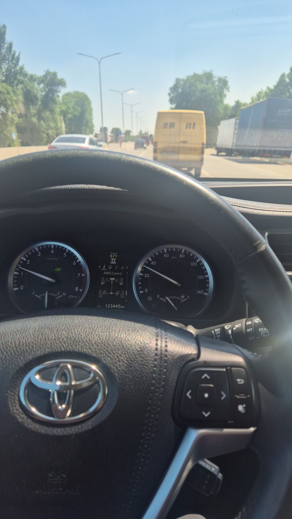 Toyota Highlander, 2017 г., 3.5 л, типтроник: фото 7