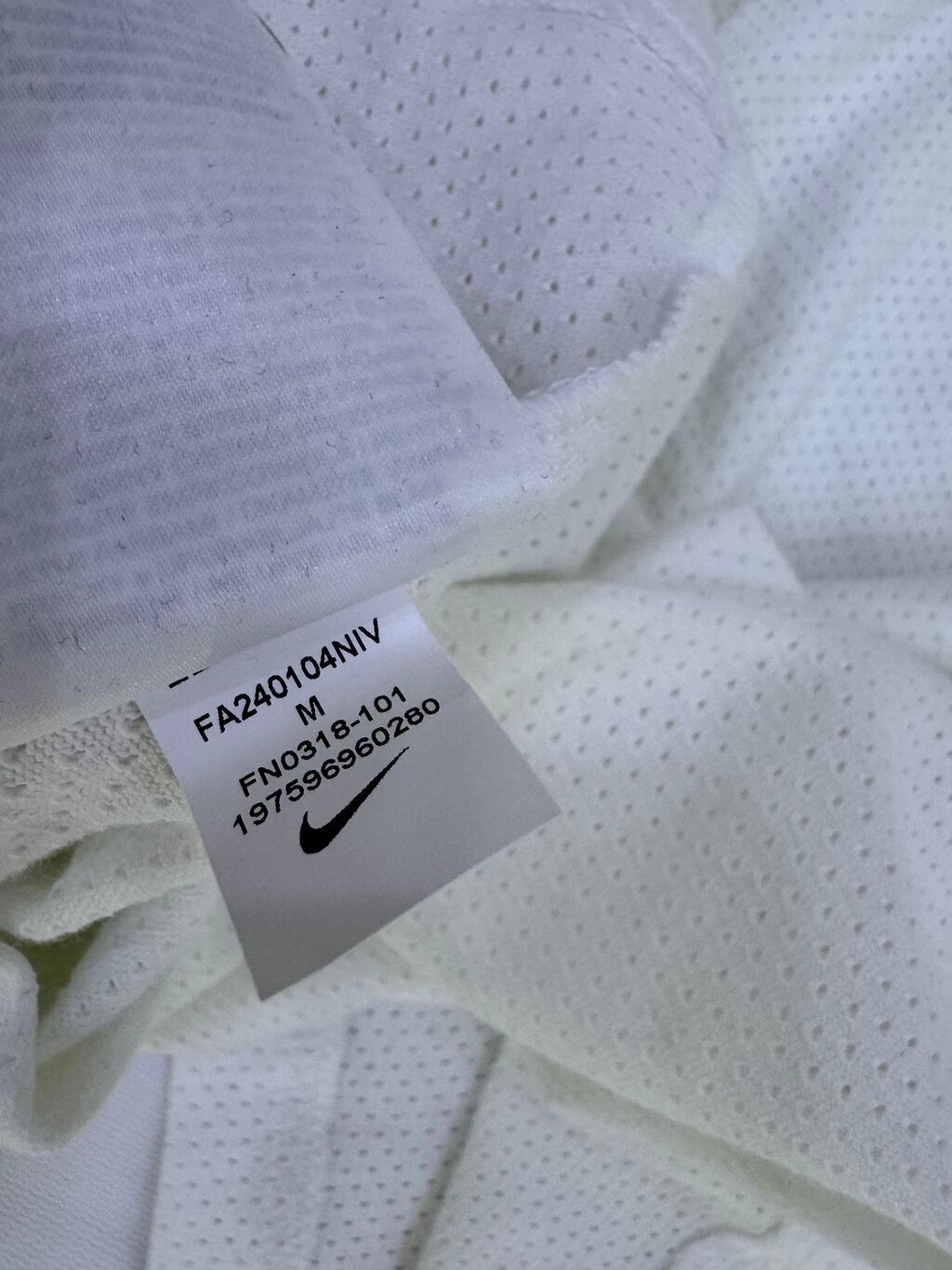 Мужская футболка, M, Nike, Новый, цвет - Белый, Самовывоз: фото 5