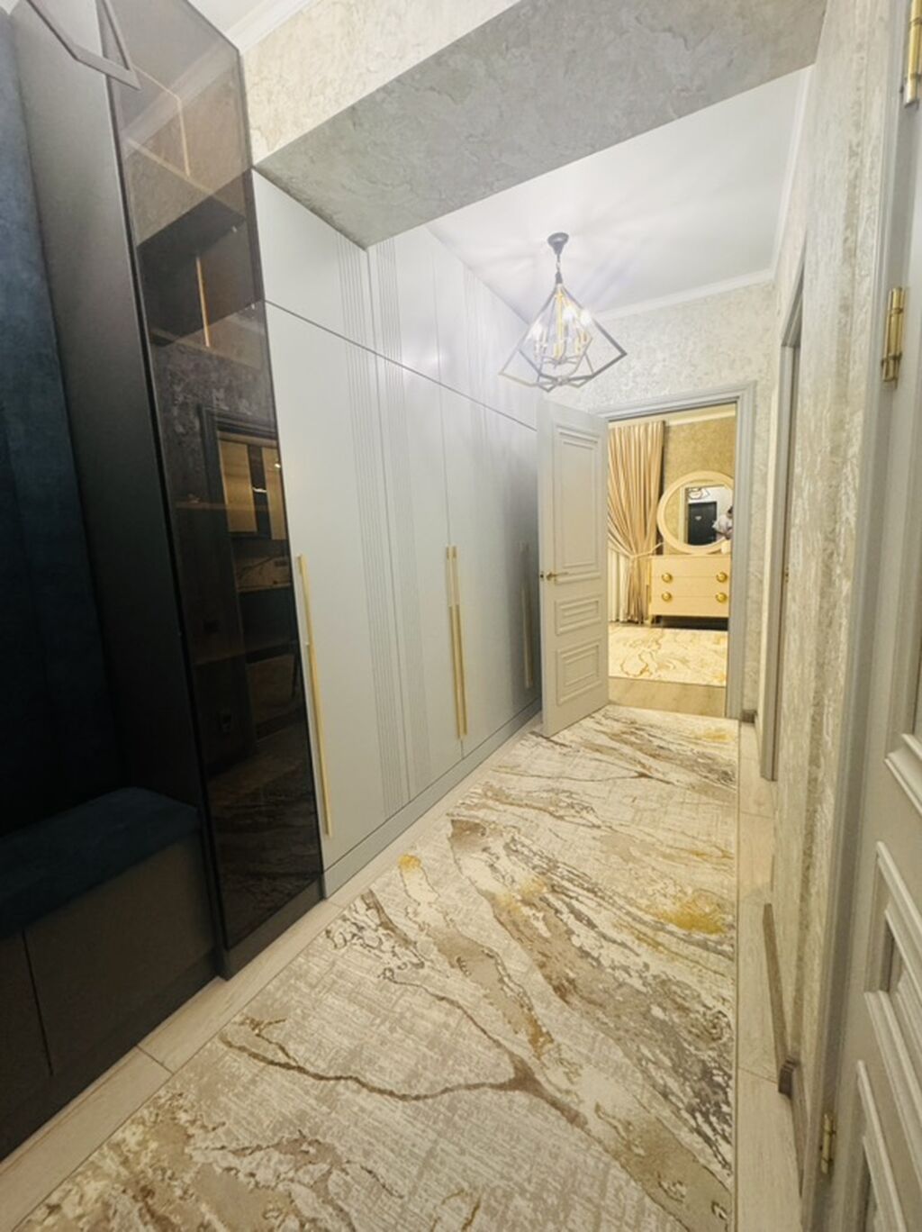 1 комната, 48 м², Тунгуч мкр 9 этаж, Дизайнерский ремонт: фото 4