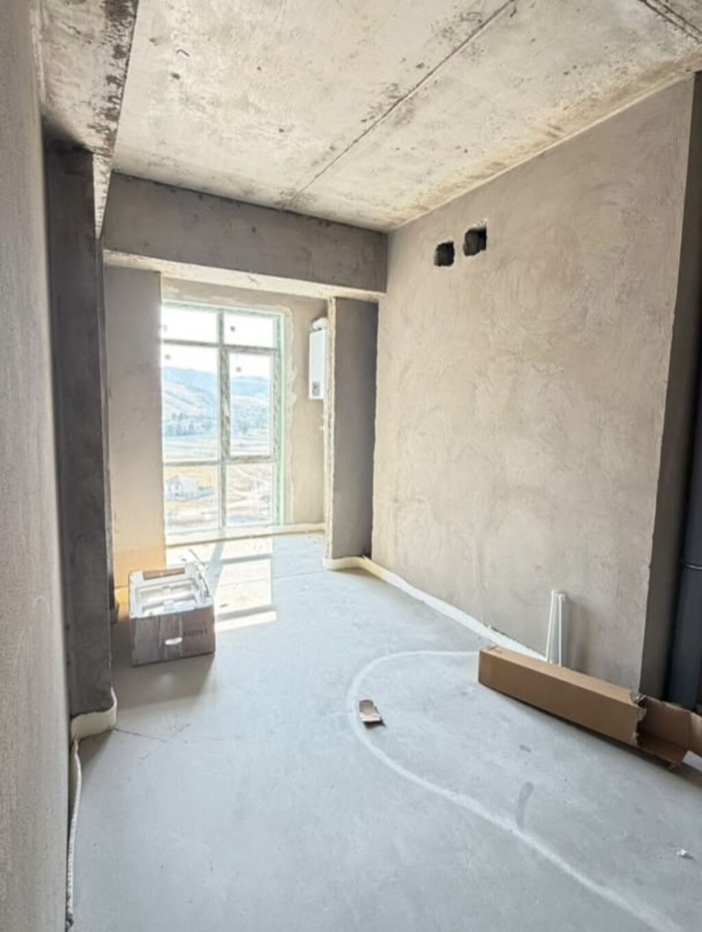 1 комната, 43 м², Асанбай мкр Элитка, 13 этаж, ПСО (под самоотделку): фото 6