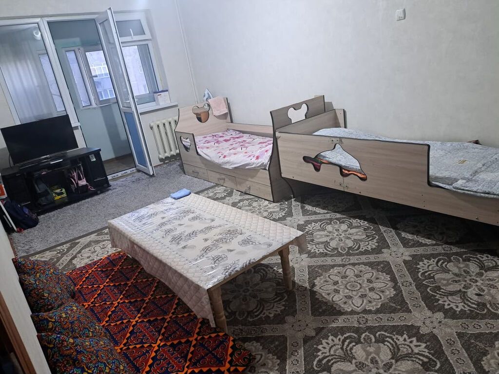 2 комнаты, 43 м², Кок-Жар мкр 104 серия, 4 этаж, Косметический ремонт: фото 3