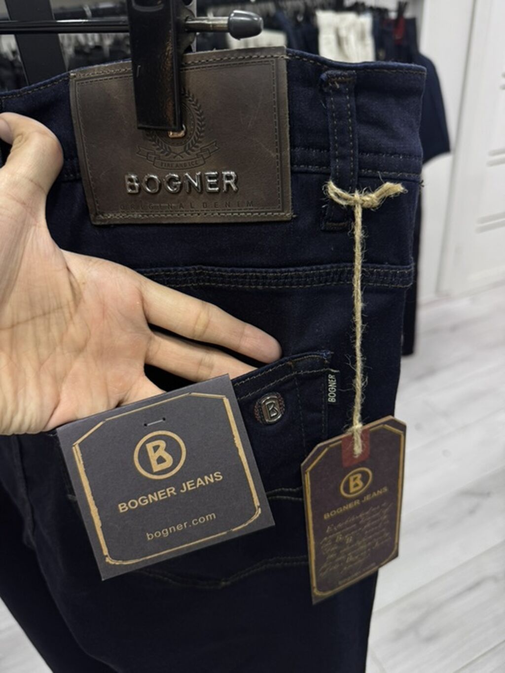 Мужские джинсы, S, M, L, Bogner, Новый, цвет - Синий, Самовывоз: фото 5