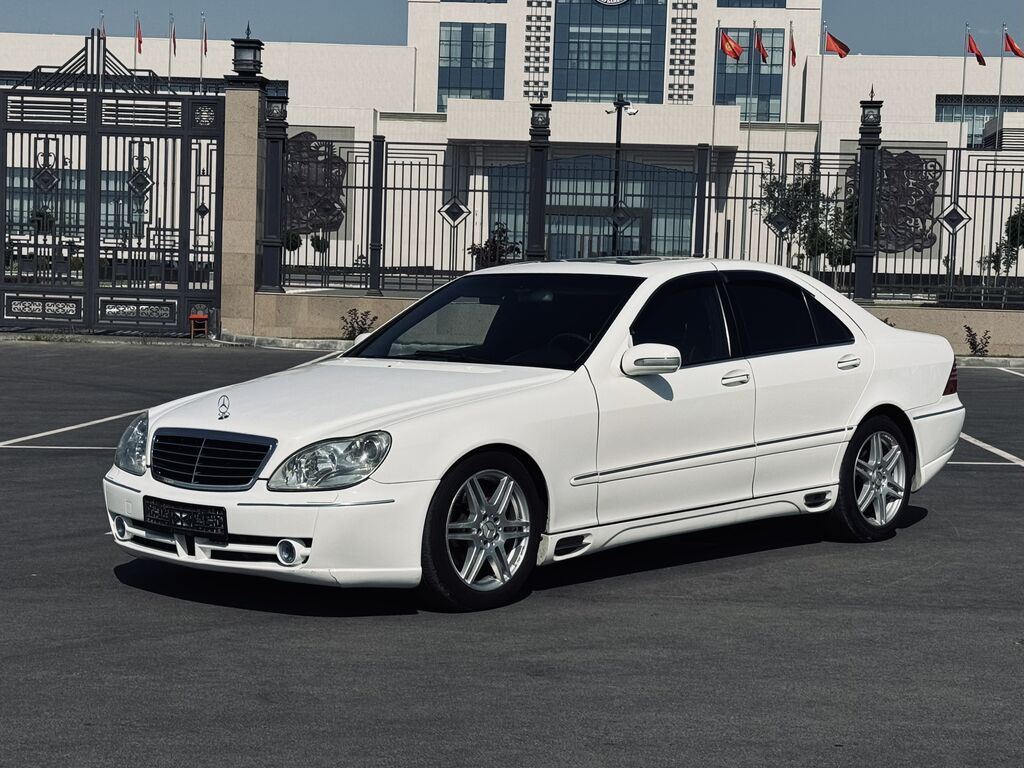 Mercedes-Benz S-Class: 2002 г., 5 л, Автомат, Бензин, Седан — фото 3