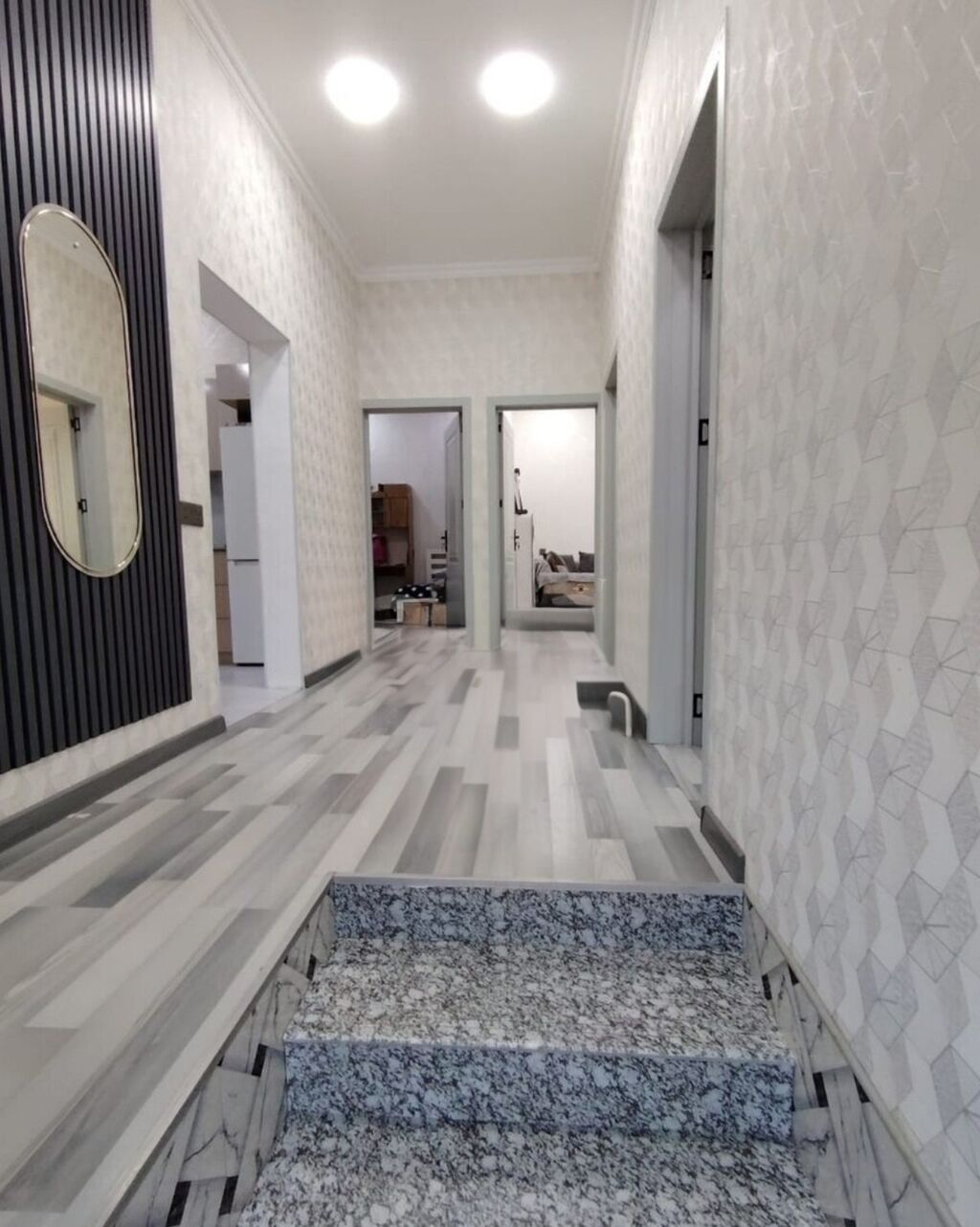 4 otaqlı, 125 kv. m, Yeni təmirli