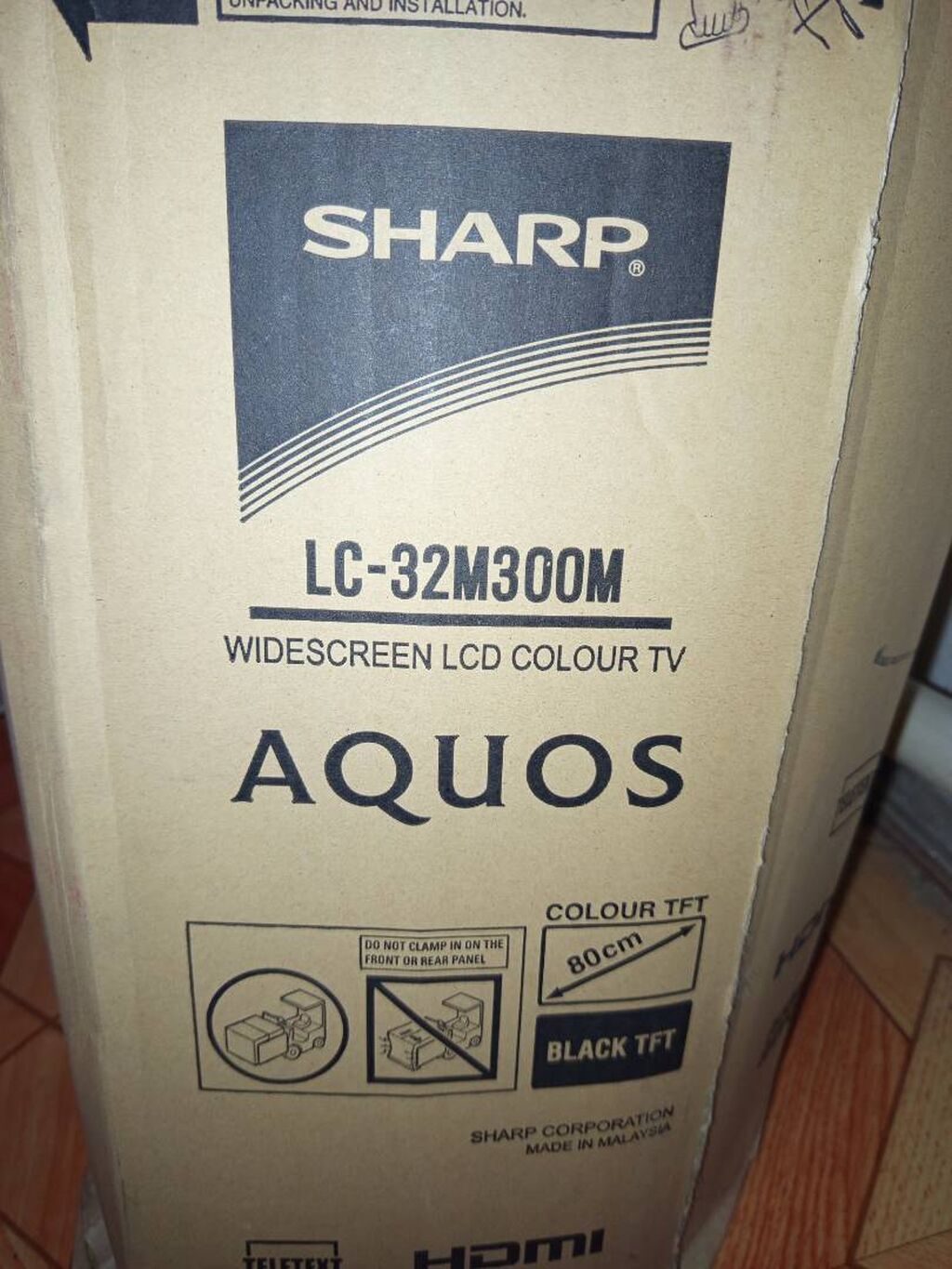 Продам телевизор SHARP AQUEOUS. В комплекте приставка ресивер) Продам: фото 2