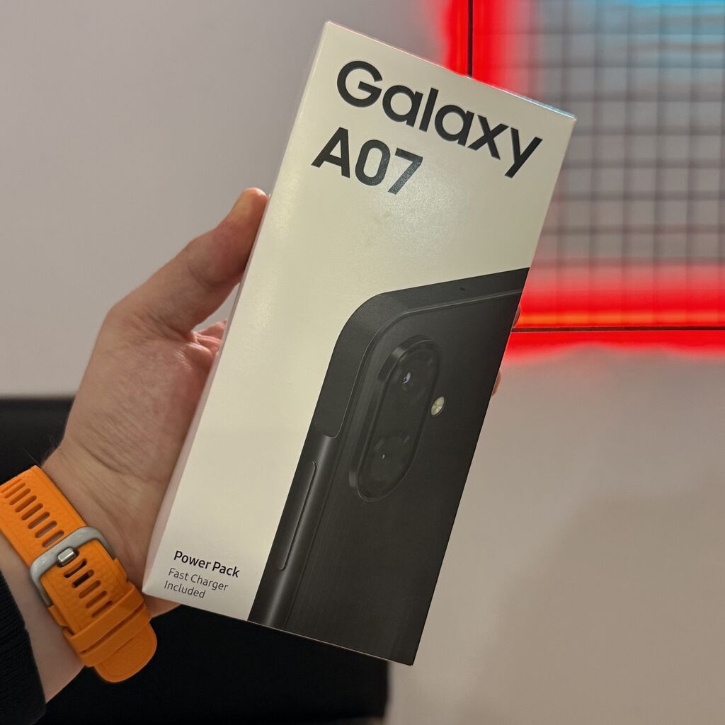 Samsung Galaxy A07, Новый, 128 ГБ, цвет - Черный, 2 SIM: фото 5