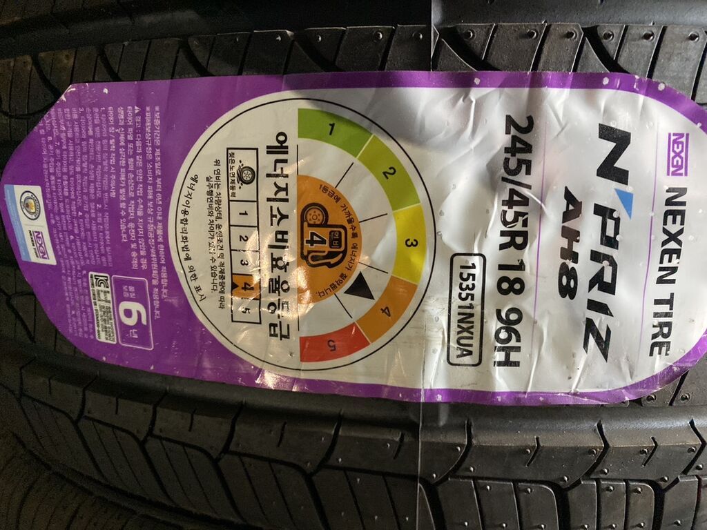 Летние шины Nexen N’Priz AH8 - Размер: 245/45 R18 - Индекс: фото 2
