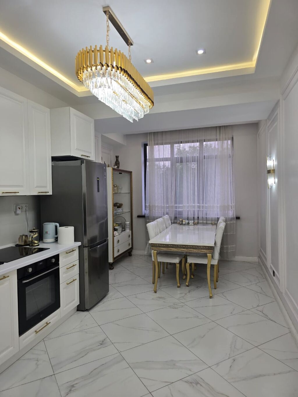 3 комнаты, 108 м², ул. Калык Акиева Элитка, 3 этаж, Дизайнерский ремонт: фото 7