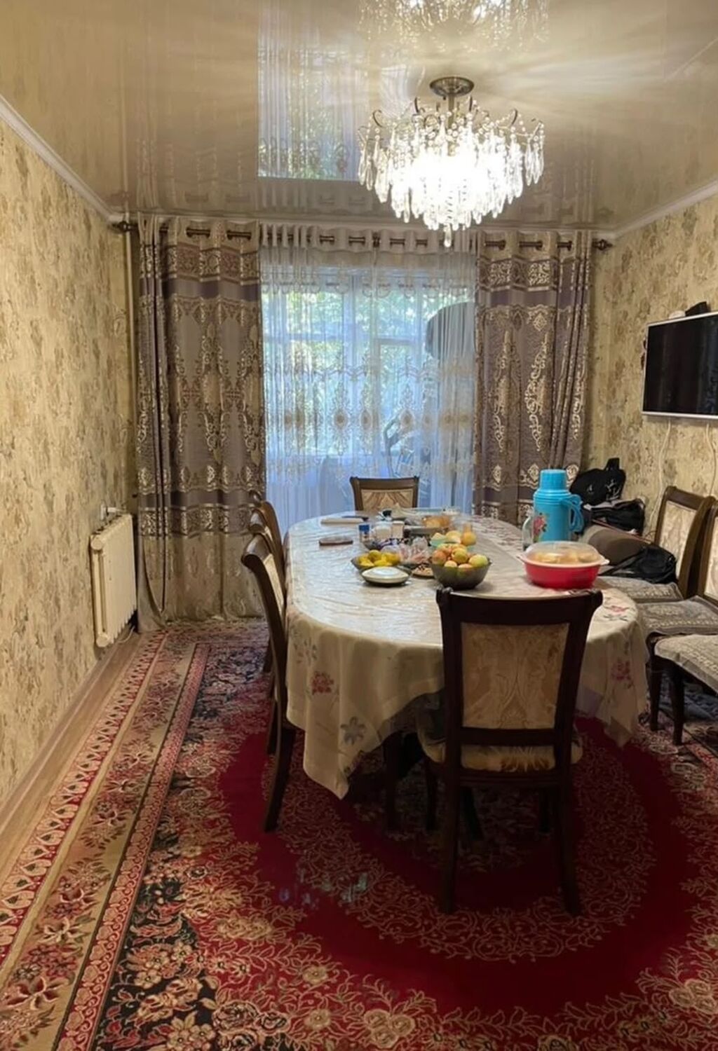 3 комнаты, 58 м², Центральная мечеть 104 серия, 1 этаж, Косметический ремонт: фото 5
