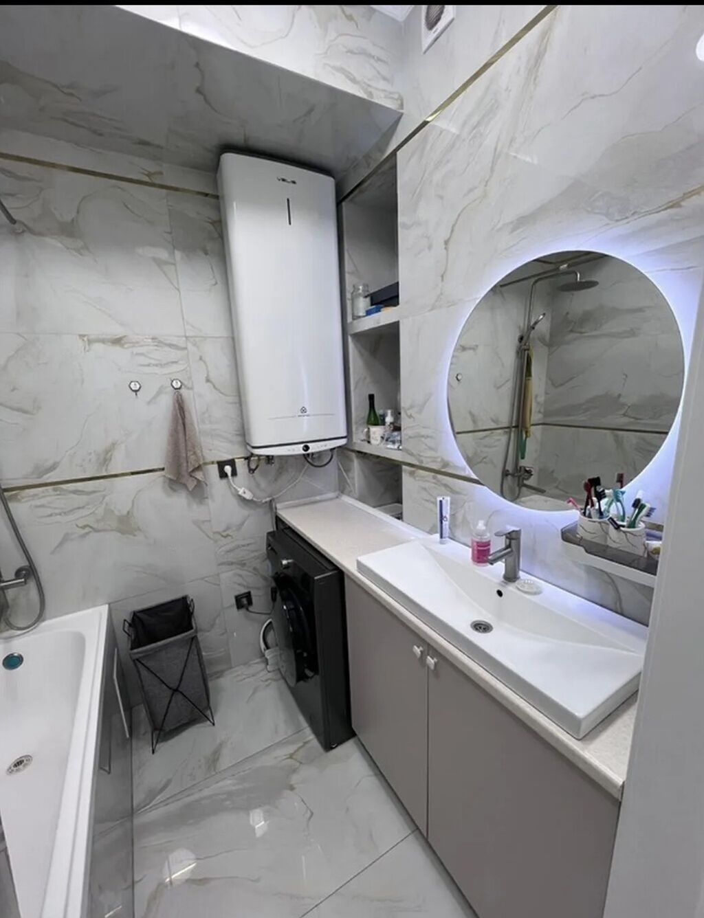 3 комнаты, 85 м², АЮ Гранд Элитка, 13 этаж, Дизайнерский ремонт: фото 2