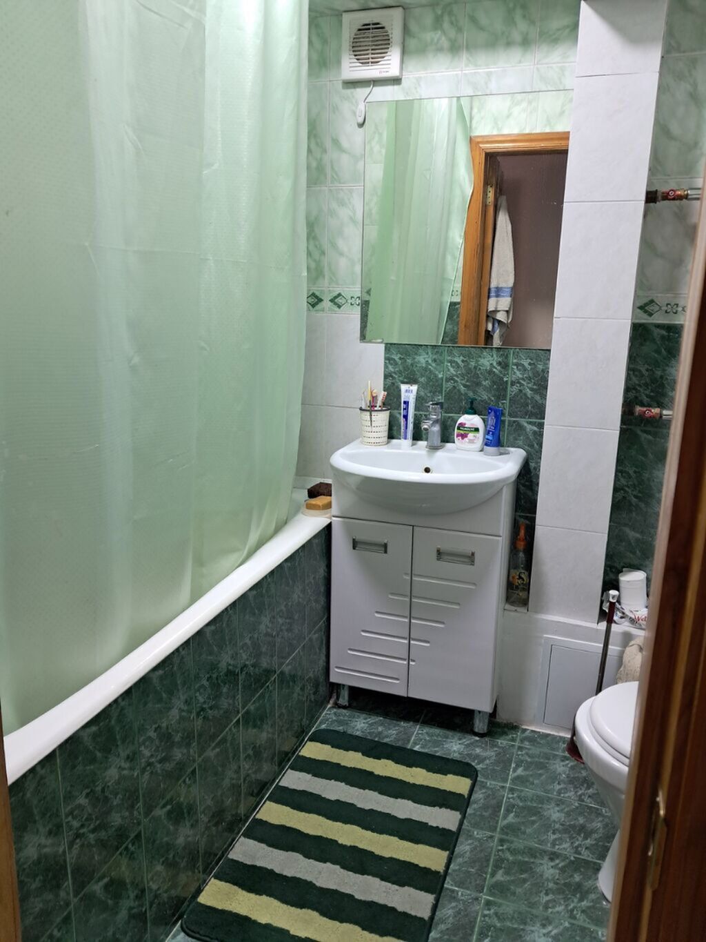 3 комнаты, 63 м², Вефа ТЦ Индивидуалка, 3 этаж, Свежий ремонт: фото 7