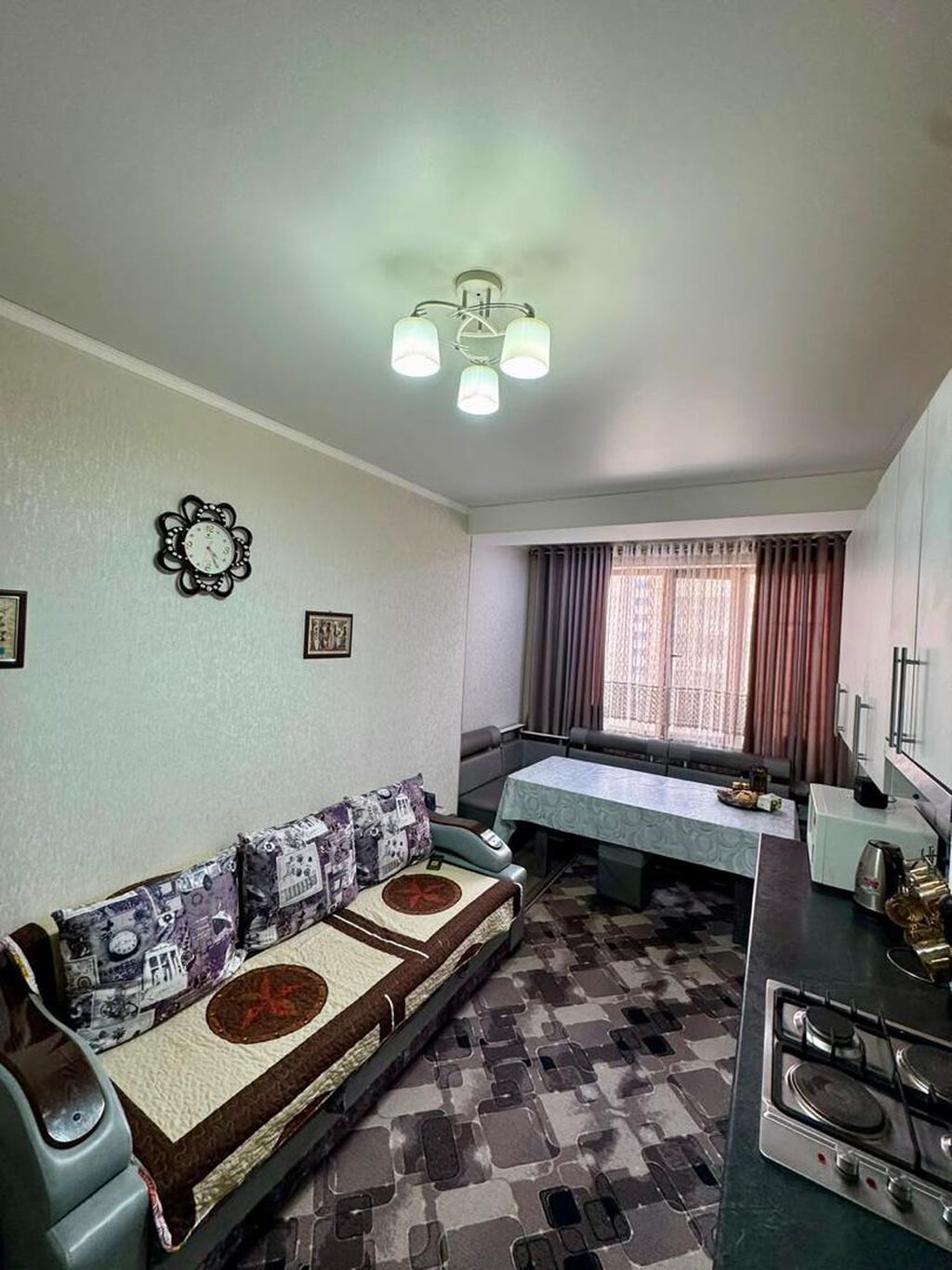 1 комната, 48 м², Золотой квадрат Элитка, 4 этаж, Евроремонт: фото 2
