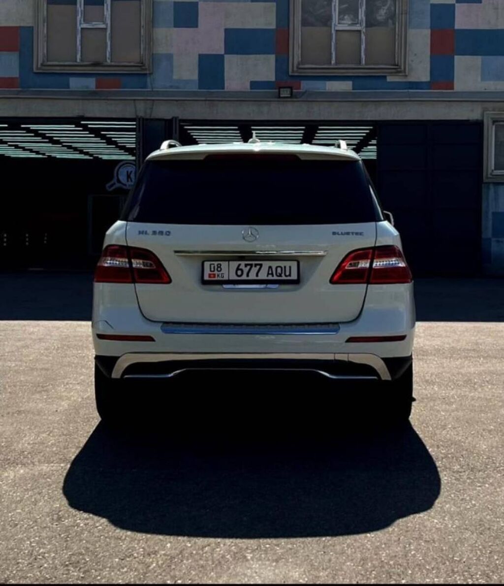 Mercedes-Benz M-Class: 2013 г., 3 л, Автомат, Дизель, Кроссовер: фото 2
