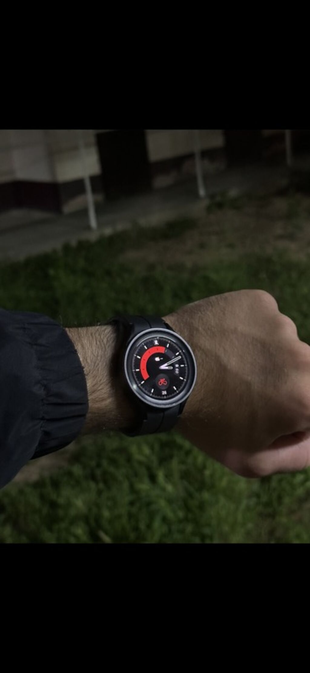 Спортивные Samsung Galaxy Watch5 Pro 45mm (черные) в хорошем: фото 3