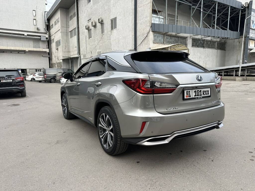 Lexus RX: 2017 г., 3.5 л, Гибрид, Кроссовер: фото 7
