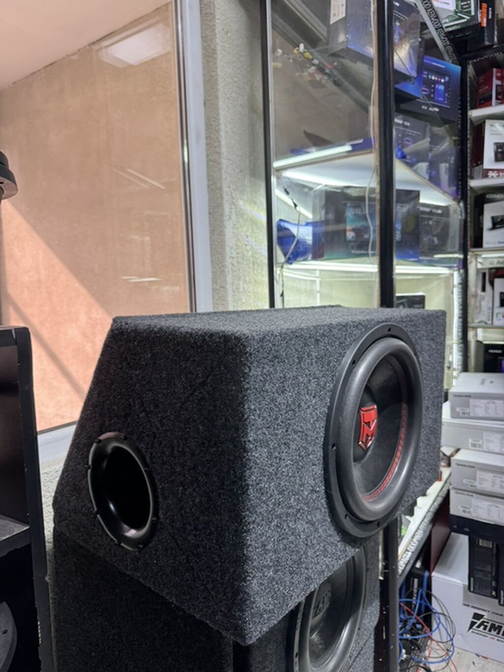 Сабвуфер URAL Молот 12" + моноблок AMP + короб фазоинвертор. Что: фото 3