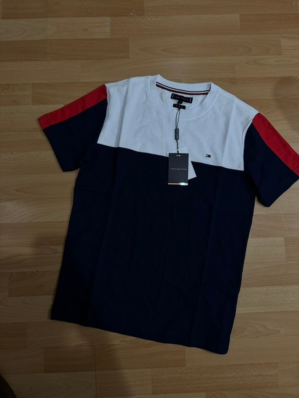 Мужская футболка, XL, S, M, Tommy Hilfiger, Новый, цвет - Белый, Самовывоз: фото 4