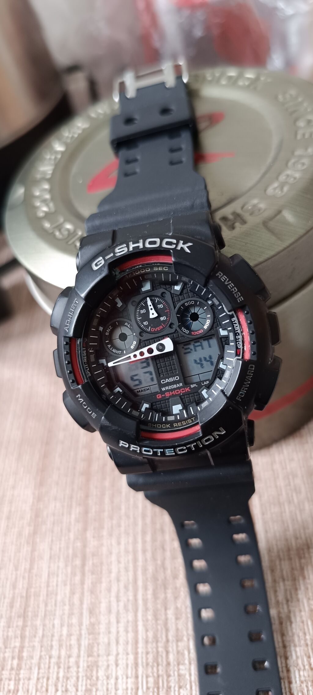 Casio G-Shock N.5081 GA -100. Привезён из Германии. Состояние: фото 3