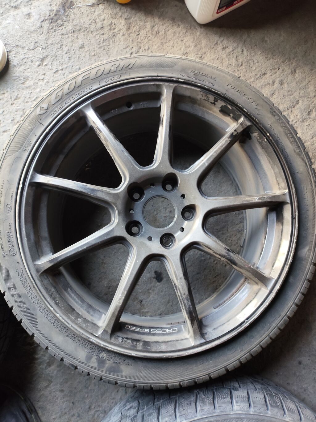 Продаю диски с шинами R18 разболтовка 5 на 114 стоял на Аванте прошу: фото 2